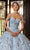 Mori Lee 89332 - Cold Shoulder Flora Embroidered Gown Ball Gowns