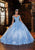 Mori Lee 89337 - 3D Floral Appliqued Ballgown Special Occasion Dress
