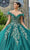 Mori Lee 89342 - Appliqued V-Neck Quinceañera Dress Ball Gowns