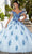 Mori Lee 89365 - Beaded Off-shoulder Ballgown Ball Gowns