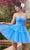 Mori Lee - 9553 Strapless Ruched Sweetheart Tulle A-Line Dress Party Dresses