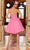 Mori Lee 9584 - Floral Single Strap Mini A-Line Dress Cocktail Dresses
