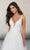 Mori Lee Bridal - 2142 Suzanne Plunged V-Neck Chantilly Lace Net Gown Wedding Dresses