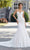 Mori Lee Bridal - 5803 Shoshanna Sweetheart Applique Petal Train Gown Special Occasion Dress