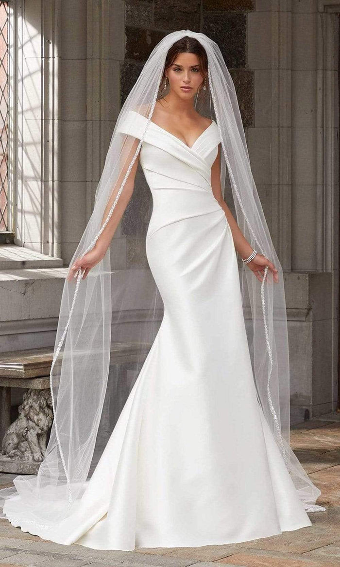 Mori Lee Bridal - 5812 Stacey Wedding Dress Wedding Dresses 0 / Ivory