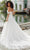 Mori Lee Bridal 6974 - Detachable Straps Bridal Gown
