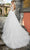 Mori Lee Bridal 6978 - Detachable Long Sleeved Bridal Gown In White