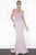 Nicole Bakti - 592L Off-Shoulder Lace Bodice Mermaid Gown Prom Dresses