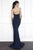 Nicole Bakti - 635 Crystal Accented Strapless Sweetheart Fitted Gown Evening Dresses