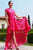 Nicole Bakti - 6743 Low Scoop Back High Low Lace A-Line Gown Prom Dresses 0 / Fushia
