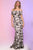 Nicole Bakti - 6759R Floral Detailed Off-Shoulder Trumpet Dress Evening Dresses