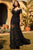 Nicole Bakti - 6769 Embroidered Off-Shoulder Trumpet Dress Evening Dresses