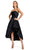 Nicole Bakti 6782 - Strapless Jacquard A-line Midi Dress Special Occasion Dress