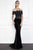 Nicole Bakti - 6849 Lace Off-Shoulder Trumpet Dress Evening Dresses