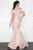 Nicole Bakti - 6855 Embroidered Off-Shoulder Mermaid Dress Pageant Dresses