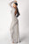 Nicole Bakti - 6904 Long Sleeve Front Keyhole Backless Sheath Dress Pageant Dresses