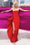 Nicole Bakti - 6942 Strapless Straight Neck Sheath Dress With Slit Prom Dresses