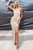 Nicole Bakti - 6948 Strapless Ruffle Paneled High Slit Gown Evening Dresses