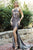 Nicole Bakti - 6999 Sequined Halter Strap Cutout Bodice Gown Evening Dresses