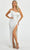 Nicole Bakti 7038 - Strapless Sequined Evening Gown Special Occasion Dress