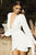 Nicole Bakti - 7040 Bishop Sleeve Sequined Wrap Style Dress Party Dresses
