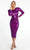 Nicole Bakti - Fitted Sequin Cocktail Dress 7045 CCSALE 2 / Sapphire