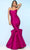 Nicole Bakti - Strapless Ruffled Mermaid Gown 6826 - 1 pc Cor In Size 6 Available CCSALE 6 / Coral