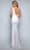 Nina Canacci - 2229 Sleeveless V Neckline Allover Lace Sheath Dress Evening Dresses