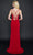 Nina Canacci - 2324 Plunging V-Neck Sheath Gown Special Occasion Dress