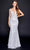Nina Canacci 2346 - Mini Sequin Detailed Sheath Gown Special Occasion Dress