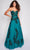 Nina Canacci 2361 - Embroidered Strapless Prom Gown Special Occasion Dress