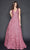 Nina Canacci - 3175 Sleeveless Sequin A-Line Gown Special Occasion Dress 4 / Rose