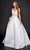 Nina Canacci 3213 - Laced Bodice Ballgown Special Occasion Dress 2 / Ivory