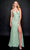 Nina Canacci 3219 - Lace-up Back Prom Dress Special Occasion Dress 0 / Mint