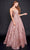 Nina Canacci 4300 - Sequin Embellished Sleeveless Prom Gown Special Occasion Dress 0 / Rose Gold