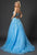 Nina Canacci - 5200 Lace Applique Glitter Gown Prom Dresses