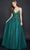 Nina Canacci - 5200 Lace Applique Glitter Gown Special Occasion Dress 0 / Emerald