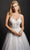 Nina Canacci - 5200 Lace Applique Glitter Gown Special Occasion Dress
