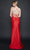 Nina Canacci - 6567 Lace Up Back Sheath Gown Special Occasion Dress