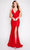 Nina Canacci 7509 - Low Open-Back Prom Dress Special Occasion Dress 0 / Red