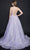 Nina Canacci - 8202 Sheer Glitter A-Line Gown Special Occasion Dress