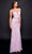 Nina Canacci 8216 - Ornate Waisline Prom Gown Special Occasion Dress 0 / Lilac