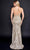 Nina Canacci 8218 - Figure-Hugging Glittered Sheer Gown Special Occasion Dress