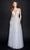 Nina Canacci - 9131 Sleeveless Lace Appliqued Gown Prom Dresses 0 / Ivory