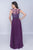 Nina Canacci - Bead Embellished A-Line Evening Gown M505 - 1 pc Plum In Size 18 Available CCSALE 18 / Plum