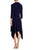 Nina Leonard - L48290BT Quarter Sleeve Flutter Hem Dress Special Occasion Dress
