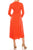 Nine West 10799380 - Quarter Length Sleeves V-Neck Formal Dress Special Occasion Dress