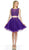 Nox Anabel - 6058 Two Piece Cocktail Dress Special Occasion Dress XS / Purple