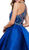 Nox Anabel - 6251 Bejeweled Illusion Halter Satin Dress Special Occasion Dress