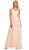 Nox Anabel - 7125 Long One Shoulder Dress Special Occasion Dress XS / Bashful Pink